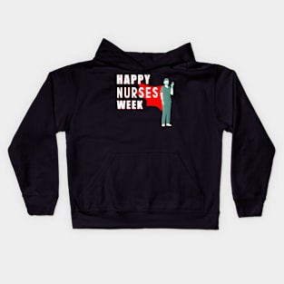 happy nurses week Kids Hoodie